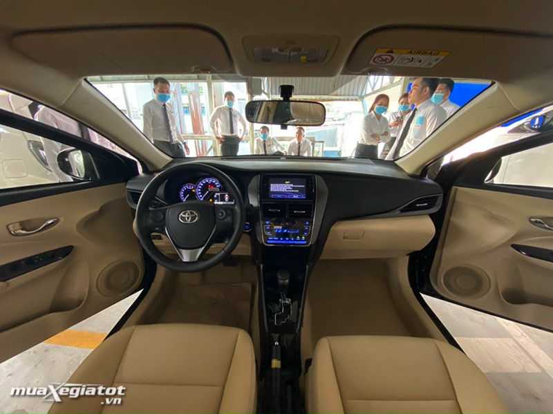 khoang lai xe toyota vios 2021 facelift oto360 vn 4 - Giá xe Toyota Vios 2023 lăn bánh khuyến mãi mới nhất