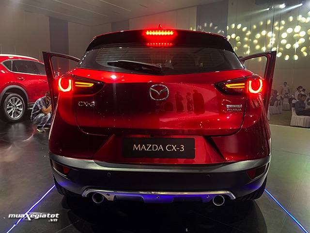 Duoi xe Mazda CX 3 2021 2022 oto360 vn - Đánh giá xe Mazda CX-3 2022 – Giá khởi điểm từ 629 triệu, hệ thống an toàn hiện đại nhất phân khúc