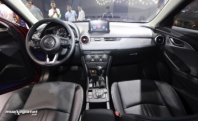 Khoang lai xe Mazda CX 3 2021 2022 oto360 vn - Đánh giá xe Mazda CX-3 2022 – Giá khởi điểm từ 629 triệu, hệ thống an toàn hiện đại nhất phân khúc