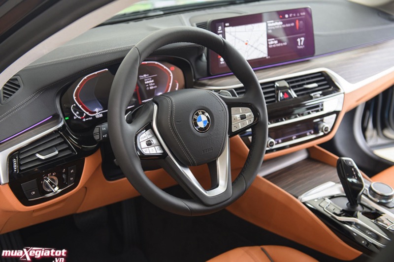 vo lang xe bmw 520i luxury line 2021 2022 muaxegiatot vn - Đánh giá BMW 520i Luxury Line 2022 – Nâng cấp thiết kế, cải thiện vận hành 